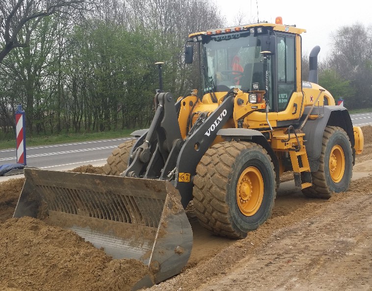 Grondverzet met shovel Grondverzet met shovel